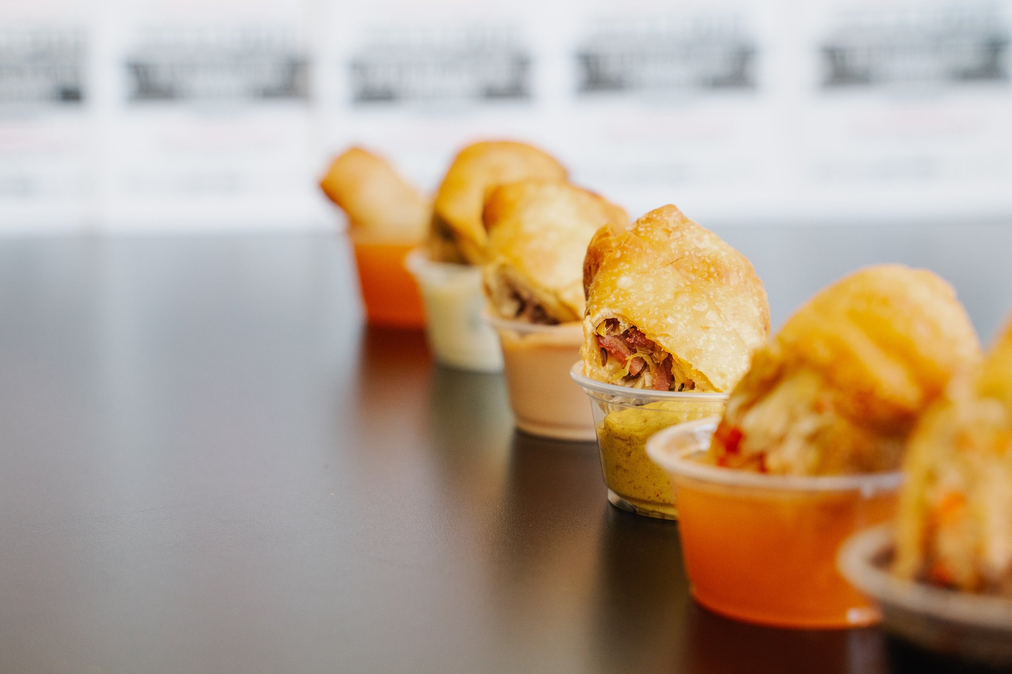 Variety of Egg Rolls
