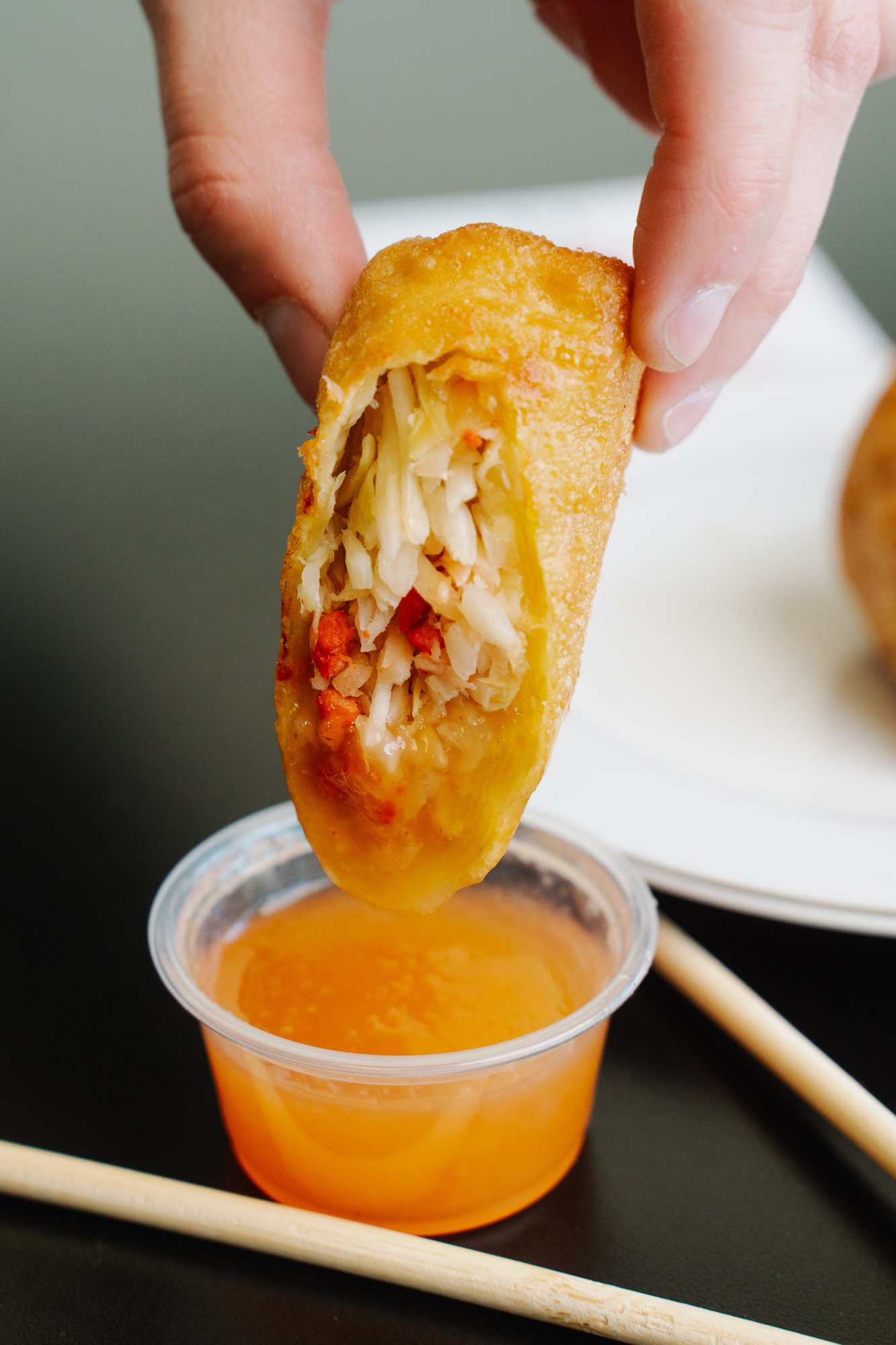 Pork Roast Egg Roll